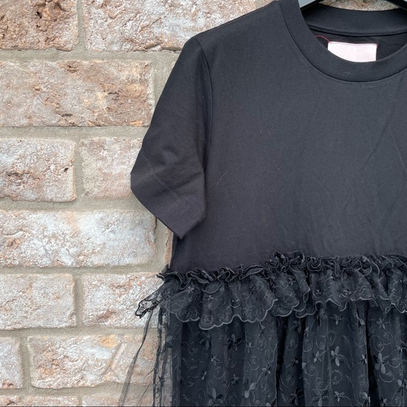 Simone Rocha x H&M Black Lace T-Shirt Dress - Picture 9 of 14